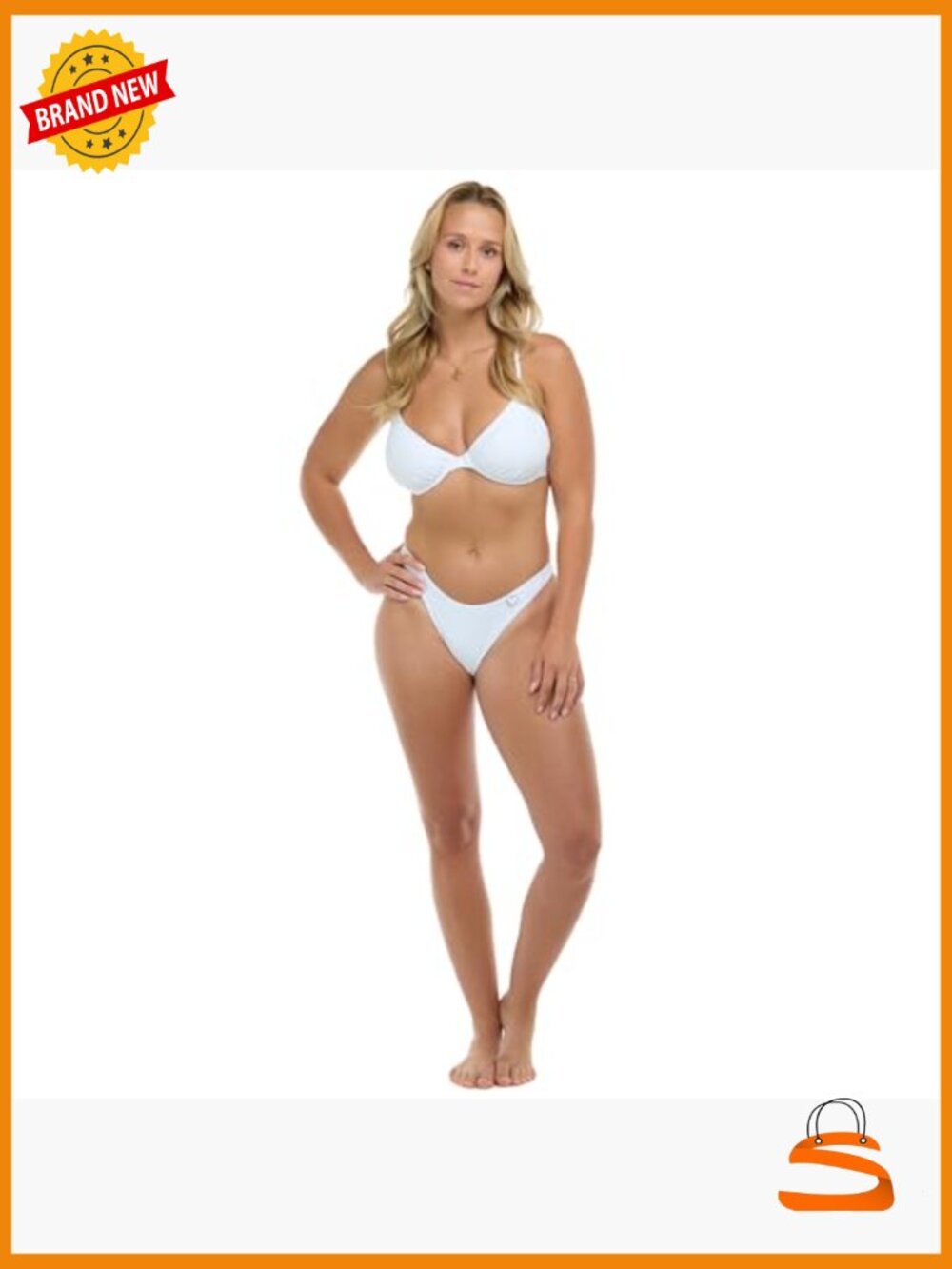 Low Rise Cheeky Bikini Bottoms, Premium Microfiber, Slim Fit, Size Small